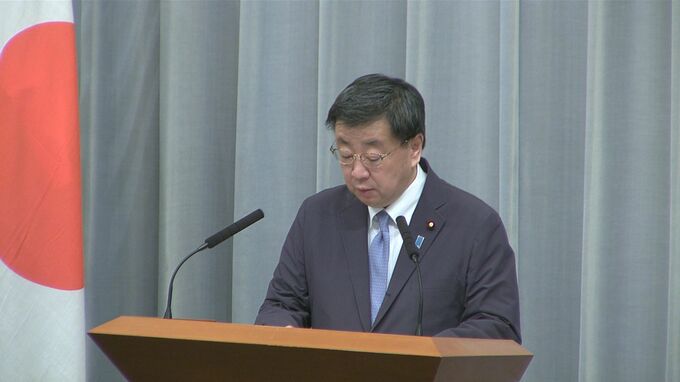 【速報】松野官房長官 午後3時25分をめどに会見【石川・能登で震度6強】