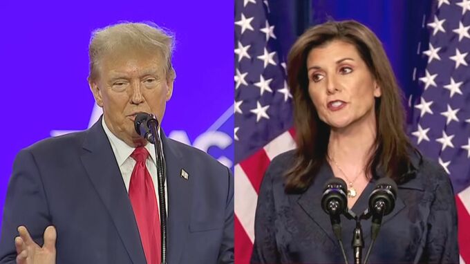 トランプ氏が候補者指名獲得へ大きく前進か　「スーパーチューズデー」投票始まる