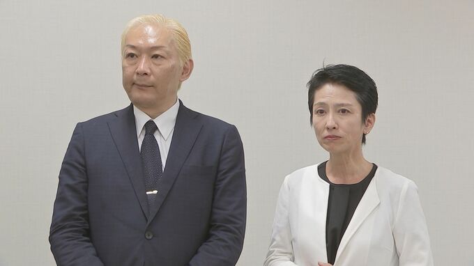 「臨時国会で性加害問題取り上げて」元ジャニーズJr.の男性が立憲・蓮舫氏と面会|TBS NEWS DIG