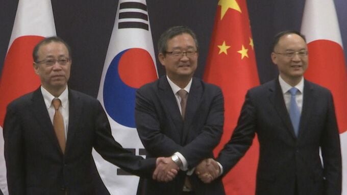 日中韓外相会談へ　中国「3か国サミットへ意思疎通」|TBS NEWS DIG
