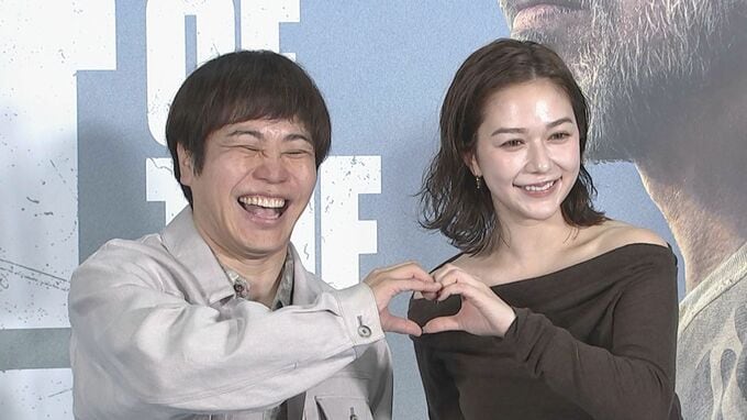 【ノンスタ・井上裕介】〝ブラピが余計なことするから、あんな災難に巻き込まれるわけよ〟映画イベントに出演　村重杏奈〝言い過ぎですけど、ちょっとわかります〟|TBS NEWS DIG