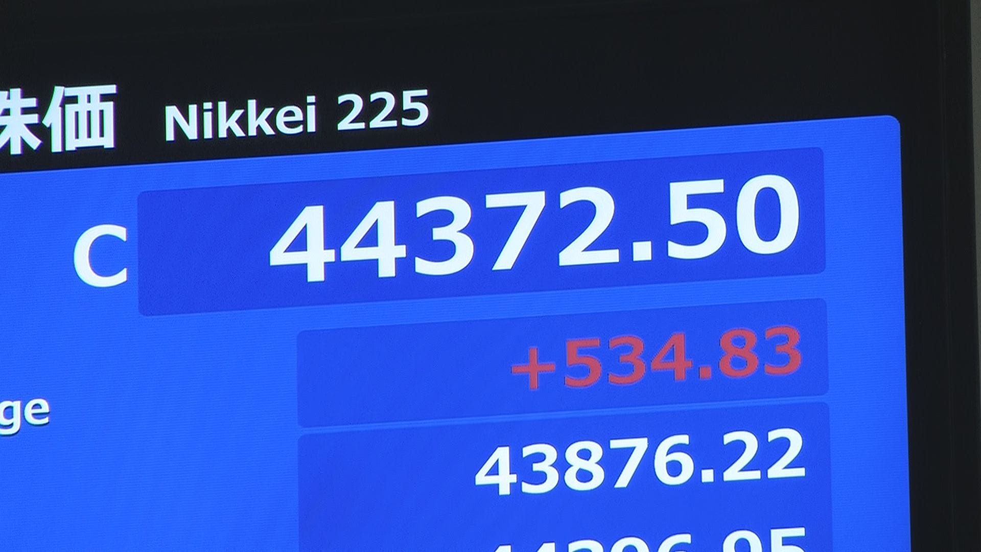 速報】日経平均株価 終値としての最高値更新 2日連続で 史上初