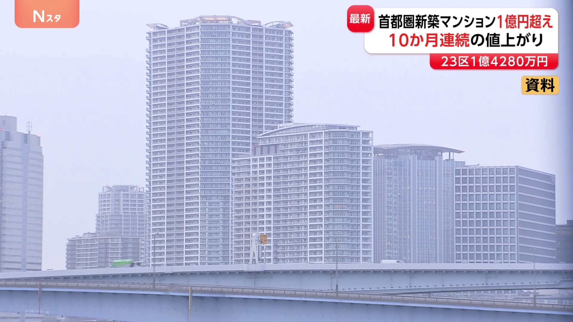 マンションは何千万円もして人生最大の買い物なのに高いか、安いかわからないしどう… 再び1億円超え…首都圏の新築マンションの平均価格 東京23区の平均価格