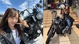 【 丸りおな 】　愛車ハーレー『ストリートボブ』での “箱根ツーリング動画” に反響　 立ちゴケ乗り越え『アメフェス』パレードへ着々と前進|TBS NEWS DIG