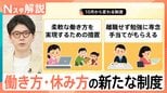 働き方や休み方に新たな変化!育児・介護と両立制度が義務化へ “離職せず勉強”に国が給付も【Nスタ解説】|TBS NEWS DIG