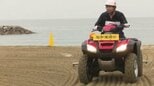 四輪バギーも出動!砂に埋もれたゴミまで丁寧に…愛媛県ホンダ会が四国中央市の海水浴場で清掃活動|TBS NEWS DIG
