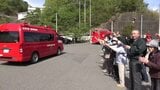 山林火災鎮圧で緊急消防援助隊に感謝伝えるセレモニー 11日間にわたって消火や延焼の拡大阻止にあたる　岩手・大槌町|TBS NEWS DIG