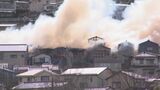 金沢市南部の住宅密集地で建物火災 約2時間後に鎮火　|　石川県のニュース｜MRO北陸放送
