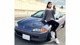 【 川瀬もえ 】　「愛車が返ってきたぞーーーー」「シビックEJ1」の復活を報告　こだわりのエンジンルームも公開|TBS NEWS DIG