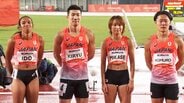 混合4×100mリレー、桐生祥秀らの日本は41秒24の5位　1走・20歳の小室歩久⽃はレース後に涙　初代王者は中国【アジア大会】|TBS NEWS DIG
