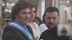 「アルゼンチンのトランプ」ミレイ新大統領就任式にゼレンスキー大統領が出席　和平案への理解求める| TBS CROSS DIG with Bloomberg