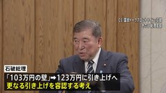 「年収103万円の壁」石破総理 123万円超への引き上げ容認する考え| TBS CROSS DIG with Bloomberg
