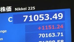 【速報】日経平均株価　終値1151円高の7万1053円　4日連続で最高値更新| TBS CROSS DIG with Bloomberg