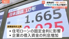 長期金利17年ぶりの水準まで上昇 住宅ローンの固定金利や企業の資金借り入れ利息にも影響| TBS CROSS DIG with Bloomberg
