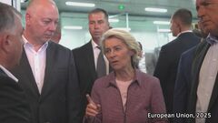 EU委員長が搭乗する航空機、着陸時にGPS使えず　ロシアの電波妨害の可能性| TBS CROSS DIG with Bloomberg