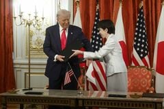 高市首相が訪米へ、トランプ氏への対応で苦慮-ホルムズ対応で情勢一変| TBS CROSS DIG with Bloomberg