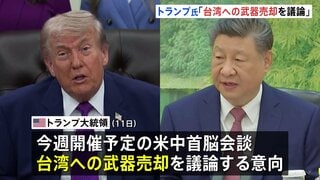 トランプ大統領　中国・習近平国家主席との会談で“台湾への武器売却”を議論する意向| TBS CROSS DIG with Bloomberg