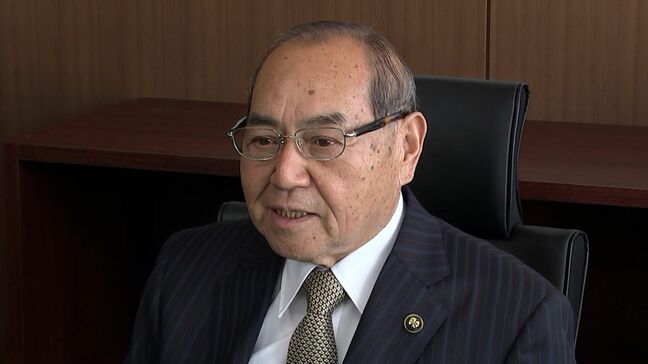 備前市長選挙で当選した長﨑信行新市長が初登庁「備前に女性の働く場を作る」【岡山】|TBS NEWS DIG