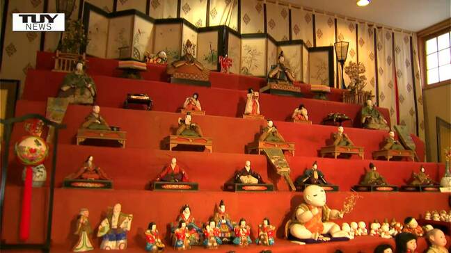 「鶴岡雛物語」開催中　荘内神社では歴史ある雛人形を100体展示（山形・鶴岡市）|TBS NEWS DIG
