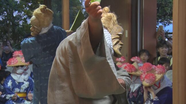 あの世からの使者「アンガマ」現る　住民と先祖供養をしながら珍問答|TBS NEWS DIG