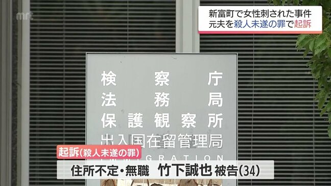 新富町の住宅で女性が刃物で刺された事件　元夫を殺人未遂の罪で起訴|TBS NEWS DIG