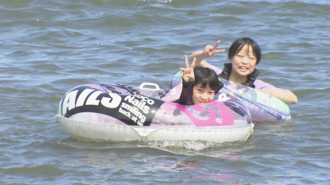 海なし県「信州の海」 新潟県上越市の海水浴場 お盆も多くの長野県民でにぎわう 「信州の海」と呼ぶことについて上越市は?|TBS NEWS DIG