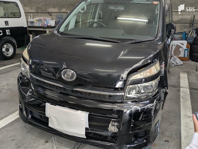 通称・北街道で歩道上のアーケード柱に乗用車が衝突 そのまま逃走か 74歳会社役員の男逮捕＝静岡市葵区　|　静岡のニュース | SBSNEWS | 静岡放送