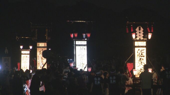 「懐かしい景色と音だった」復興願う能登のキリコの明かり 金沢で灯る　|　石川県のニュース｜MRO北陸放送