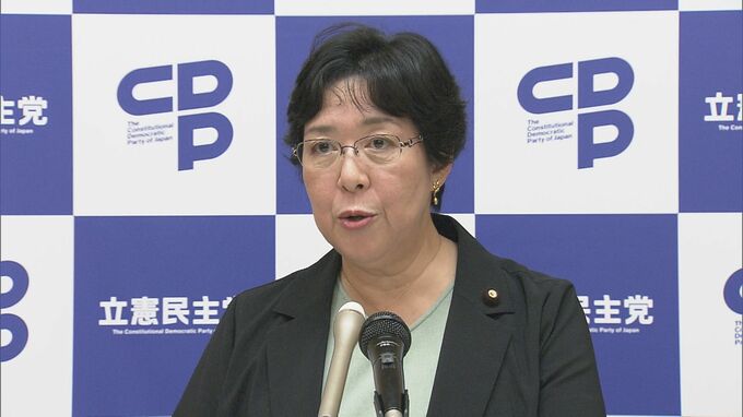 立憲・田名部幹事長、3党合流の協議体に参加意向「結論ありきではない」 25日に党内へ説明