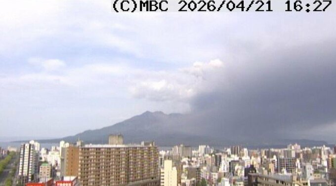 桜島で連続噴火が発生　継続中【今夜～あすの降灰予報】鹿児島・宮崎|TBS NEWS DIG
