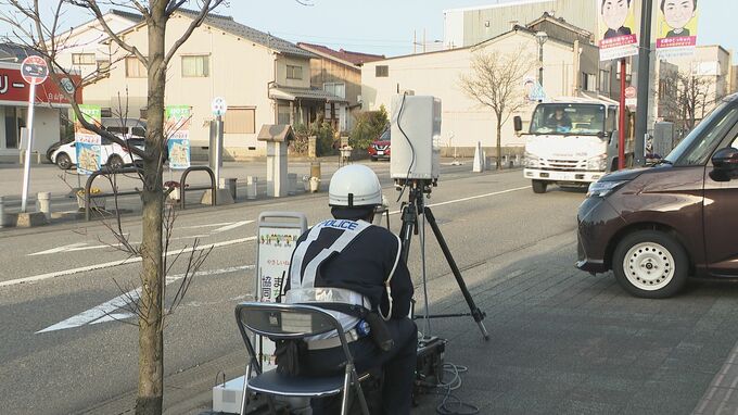 横断歩道上での児童の事故受け…警察がオービスによる速度違反取締り 石川・白山市　|　石川県のニュース｜MRO北陸放送
