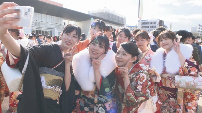 「日本を担っていける立派な大人に」大分で約1万人が20歳のハレの日　各地で式典開催　|　大分のニュース｜OBS NEWS｜大分放送