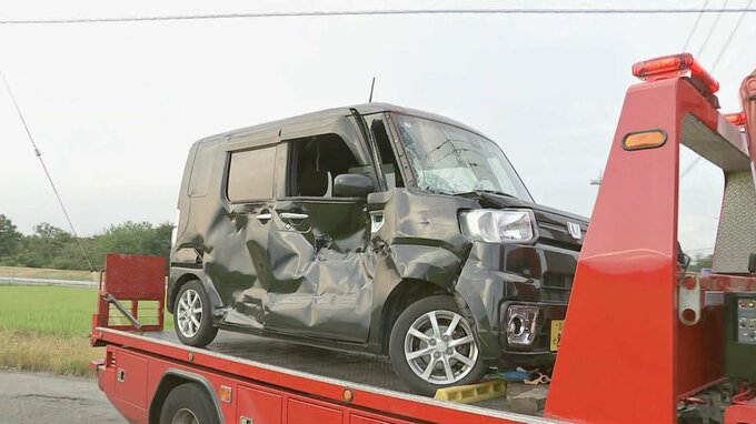 上信電鉄の踏切内で軽乗用車と電車が衝突　軽乗用車が踏切で立ち往生している時に衝突か けが人なし　群馬・高崎市|TBS NEWS DIG