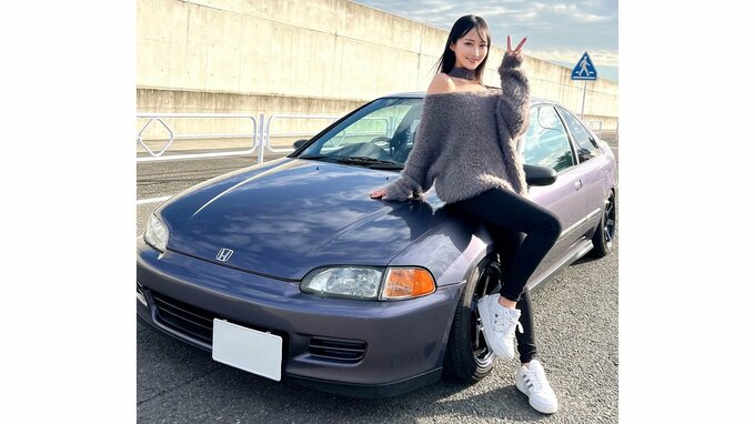 【 川瀬もえ 】　「愛車が返ってきたぞーーーー」「シビックEJ1」の復活を報告　こだわりのエンジンルームも公開|TBS NEWS DIG