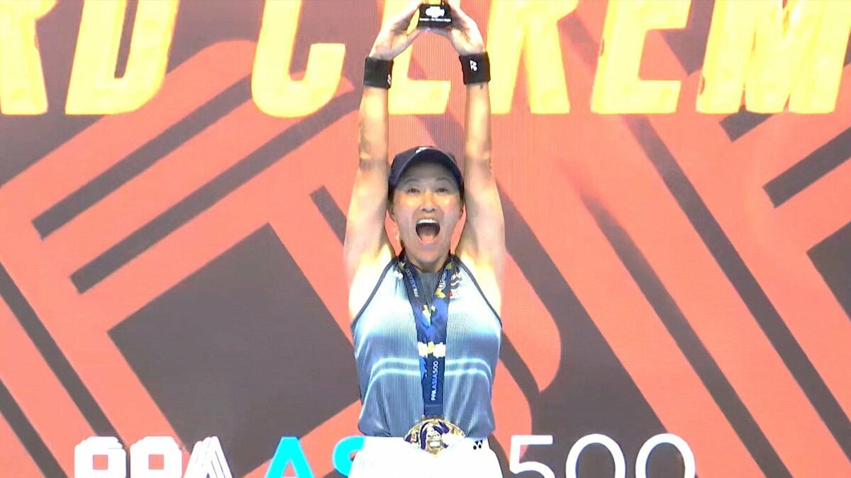 日本人史上初の快挙！44歳の藤原里華が金メダル獲得、ダブルスでも佐脇京と銅メダル…