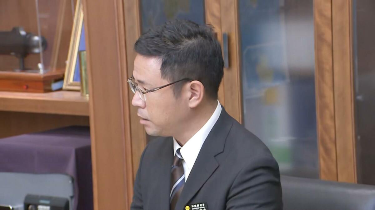 「県民の尊い命が失われたことは大変遺憾」　米海兵隊強盗殺人事件 古謝知事が政府に抗議