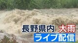 【ライブ配信】長野県内の今後の雨は?　警戒点は？気象予報士が解説　台風２号の影響どこまで・・|TBS NEWS DIG
