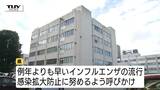インフルエンザが前の週の1.5倍に…7つの小学校で集団発生も確認 例年よりも早い流行か(山形) | 山形のニュース│TUYテレビユー山形