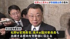 松野前官房長官と高木前国対委員長、政倫審出席の意向　計5人に| TBS CROSS DIG with Bloomberg