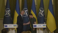 NATOストルテンベルグ事務総長ウクライナ訪問　ゼレンスキー大統領と会談、ウクライナ軍の反転攻勢「徐々に前進している」| TBS CROSS DIG with Bloomberg