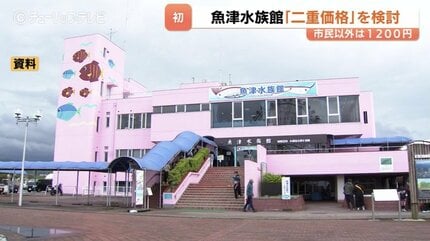 魚津水族館 来年4月から入館料値上げへ！県内初「二重価格」導入 市民