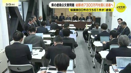 組織としてチェック機能働かず」災害復旧工事めぐる県の虚偽公文書問題