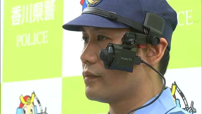 香川県警がウェアラブルカメラを試験導入　リアルタイムで本部に映像送信　県立アリーナのハロウィーンイベントから運用|TBS NEWS DIG