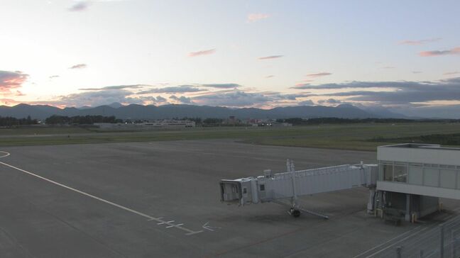 台風５号の影響で12日の花巻空港発着の空の便は合わせて6便の欠航が決まる　日本航空|TBS NEWS DIG