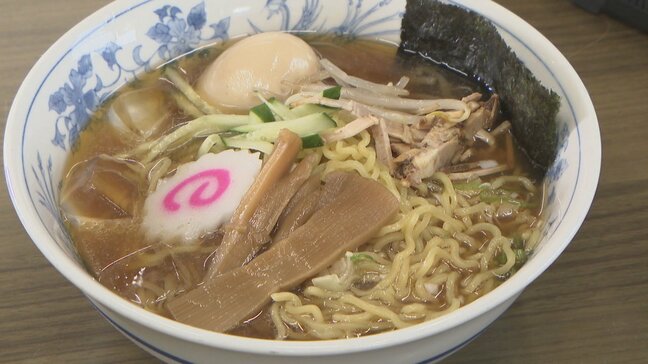 【ひんやりグルメ】「酢やラー油を足すとさらにおいしく」国道20号沿いのラーメン店の“冷やしラーメン”　山梨|TBS NEWS DIG