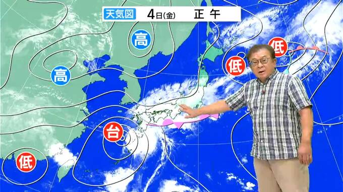 【気象予報士解説】線状降水帯予測「5日昼前」まで延長　鹿児島|TBS NEWS DIG