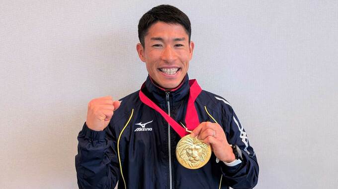 東京五輪代表の勝木隼人、35㎞競歩で東京世界陸上代表内定！「本当にうれしい」派遣設定記録突破し優勝【日本選手権】|TBS NEWS DIG