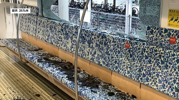 JR豊肥線で車両の窓ガラスが割れる 乗客150人にけがなし　熊本・肥後大津駅　|　熊本のニュース｜RKK NEWS｜RKK熊本放送