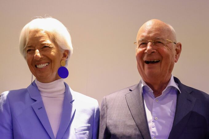 ラガルド氏、４月にＷＥＦ創設者シュワブ氏と会談－ＥＣＢ公式記録