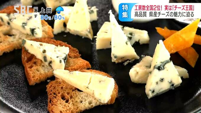 信州産のチーズがアツい！！高い「品質」工房の数も酪農王国・北海道に次いで全国2位！さらにブルーチーズは日本一！実はチーズ王国！？信州産が愛される「ワケ」　|　SBC NEWS | 長野のニュース | SBC信越放送